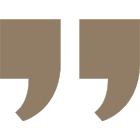 brown quote icon